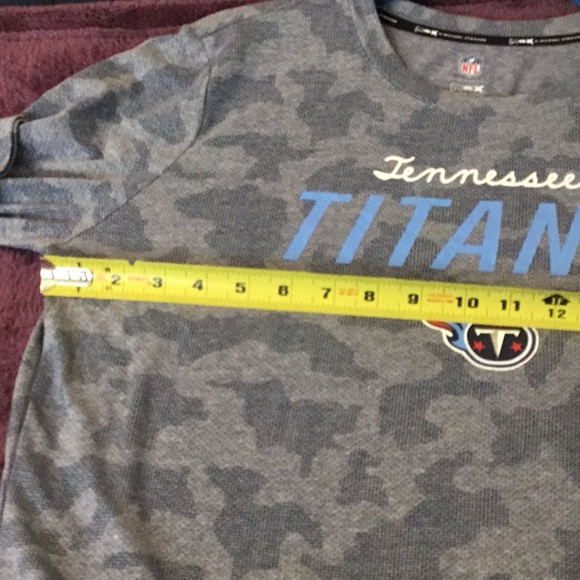 NWT MSX Michael Strahan NFL TENNESSEE TITANS Women’s Long Sleeve Top - Picture 5 of 16